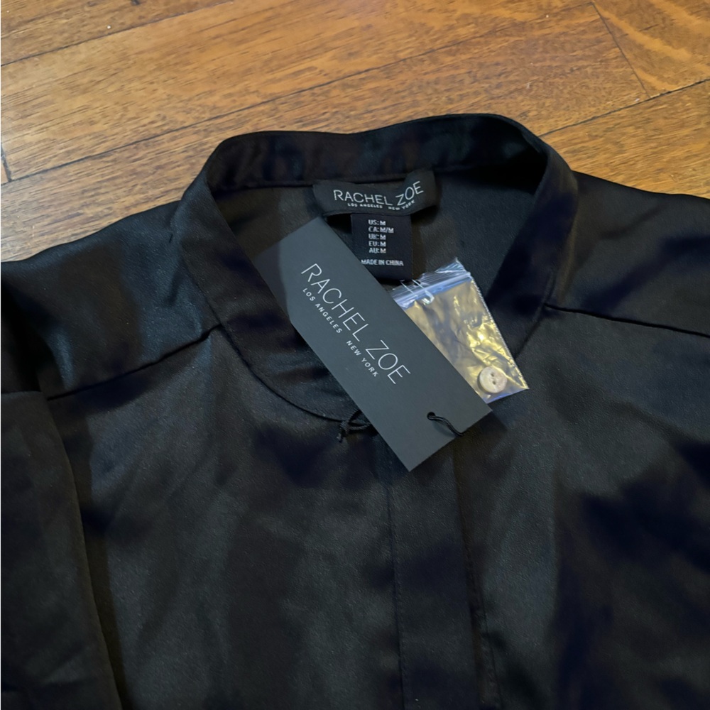 Rachel Zoe Black Blouse